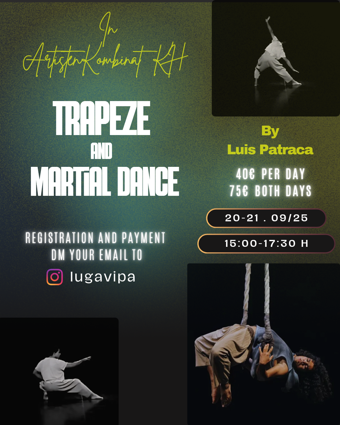 Trapeze and Martial Dance