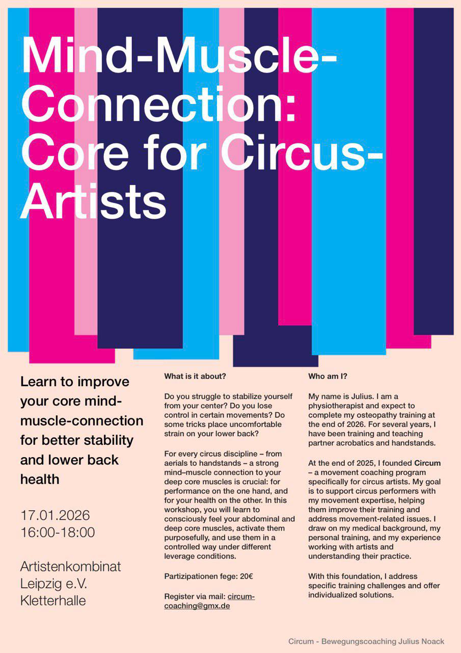 Mind-Muscle-Connection: Core for Circus-Artists